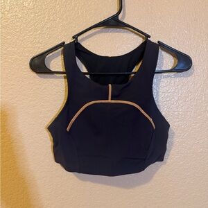 Lululemon Women's Charcoal Grey Sports Bra